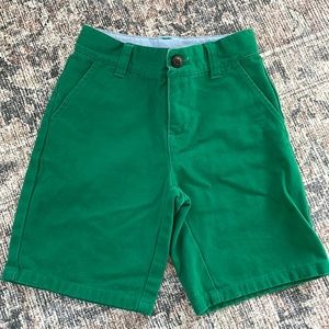 Janie and Jack green shorts